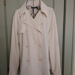 Lauren Ralph Lauren Double Breasted Blouse Top S NWT